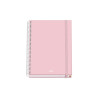 Dohe Serenity Cuaderno Espiral A5 100 Hojas Cuadricula 5mm