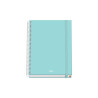 Dohe Serenity Cuaderno Espiral A5 100 Hojas Cuadricula 5mm