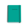 Dohe Colour Vives Cuaderno Espiral A5 100 Hojas Cuadricula 5mm