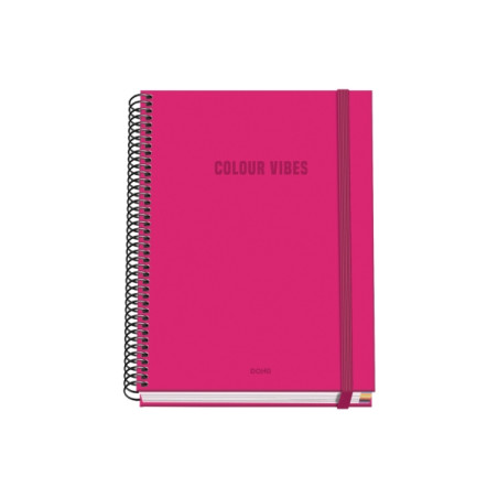 Dohe Colour Vives Cuaderno Espiral A5 100 Hojas Cuadricula 5mm