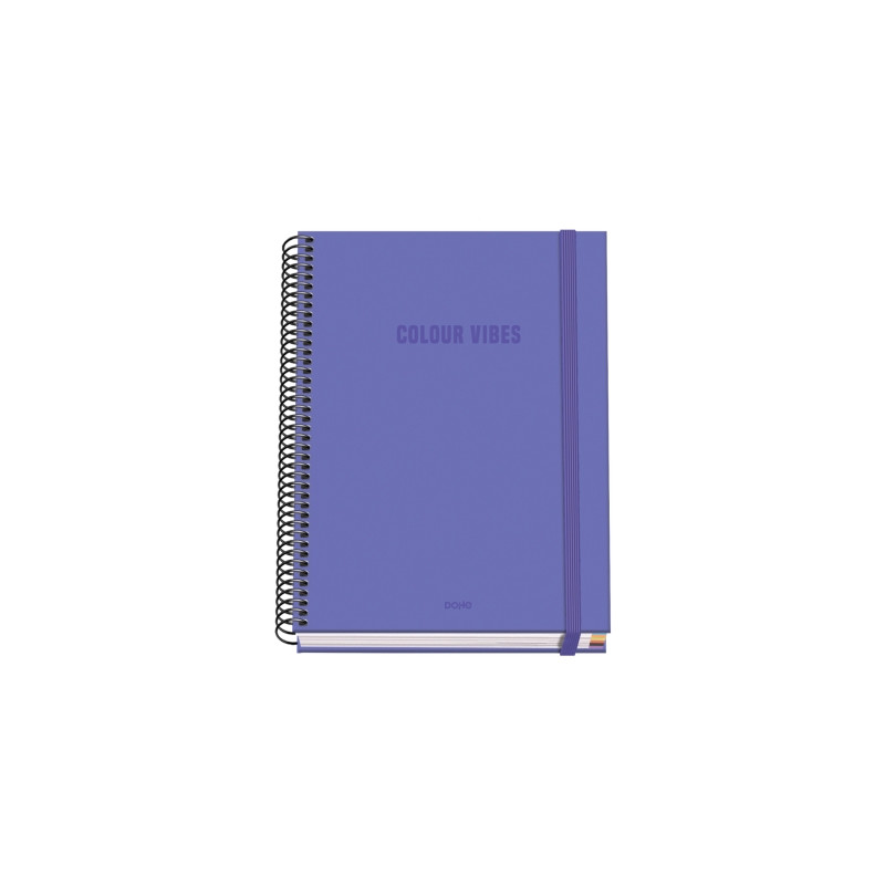 Dohe Colour Vives Cuaderno Espiral A5 100 Hojas Cuadricula 5mm