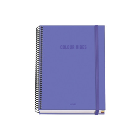 Dohe Colour Vives Cuaderno Espiral A5 100 Hojas Cuadricula 5mm