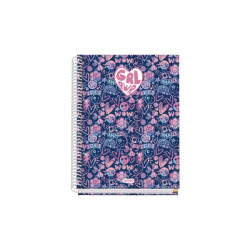 Dohe Girl Power Cuaderno de Espiral Metalica