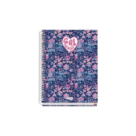 Dohe Girl Power Cuaderno de Espiral Metalica