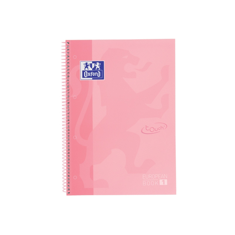 Oxford School Touch Europeanbook 1 Cuaderno A4+ 80 Hojas Microperforadas Cuadricula 5x5mm