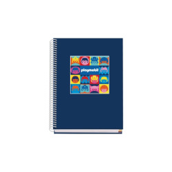 Dohe Playmobil Cuaderno Espiral A5 100 Hojas Cuadricula 5mm