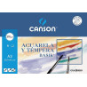 Canson Acuarela Basik Minipack de 6 Hojas A3