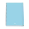 Dohe Serenity Cuaderno Espiral A4 100 Hojas Microperforadas Cuadricula 5mm