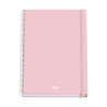 Dohe Serenity Cuaderno Espiral A4 100 Hojas Microperforadas Cuadricula 5mm