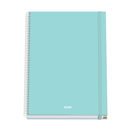 Dohe Serenity Cuaderno Espiral A4 100 Hojas Microperforadas Cuadricula 5mm