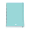 Dohe Serenity Cuaderno Espiral A4 100 Hojas Microperforadas Cuadricula 5mm