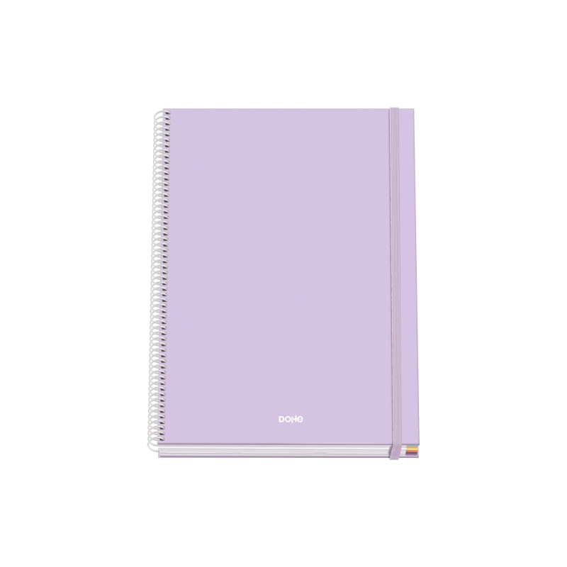Dohe Serenity Cuaderno Espiral A4 100 Hojas Microperforadas Cuadricula 5mm