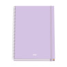 Dohe Serenity Cuaderno Espiral A4 100 Hojas Microperforadas Cuadricula 5mm