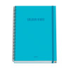 Dohe Colour Vives Cuaderno Espiral A4 100 Hojas Microperforadas Cuadricula 5mm