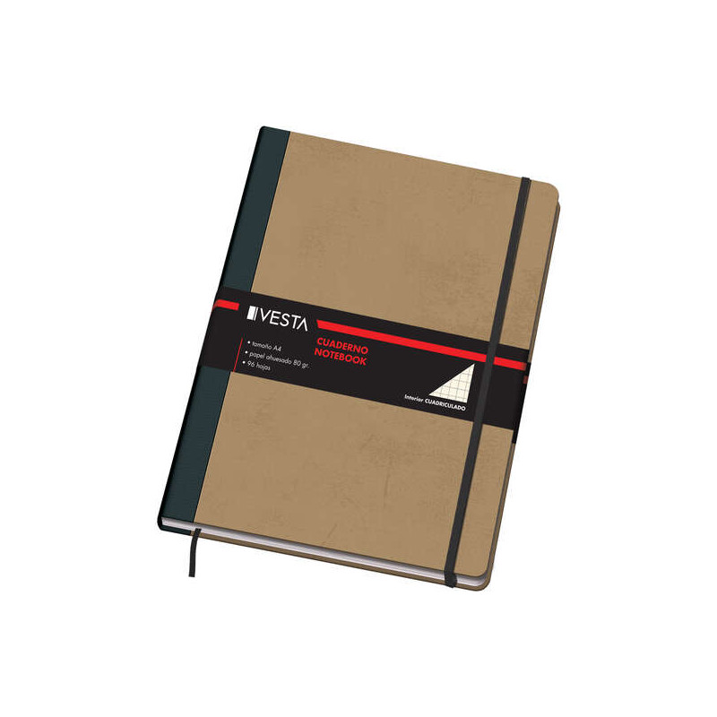 Dohe Cuaderno Cartone con Puntas Redondeadas