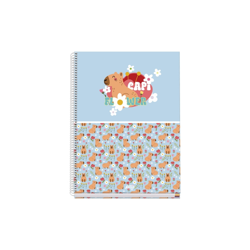 Dohe Capi Flower Cuaderno de Espiral Metalica