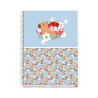 Dohe Capi Flower Cuaderno de Espiral Metalica