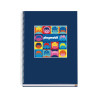Dohe Playmobil Cuaderno Espiral A4 100 Hojas Microperforadas Cuadricula 5mm