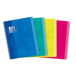 Oxford Classic A5+ Cuaderno con Espiral Tapa Blanda (10u.)