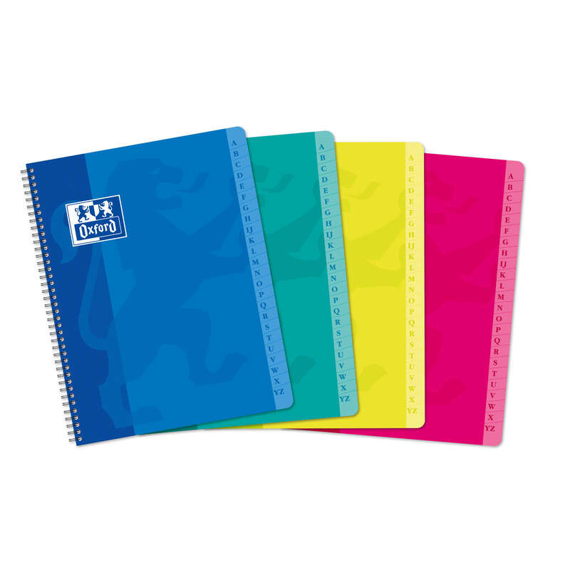 Oxford Classic A5+ Cuaderno con Espiral Tapa Blanda (10u.)