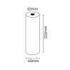 Oqonos Rollo de Papel Termico 110x40x12mm, Libre de BPA, FSC (5u.)