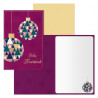 Dohe Esferas Pack de 6 Tarjetas de Felicitacion Navideña con Sobre