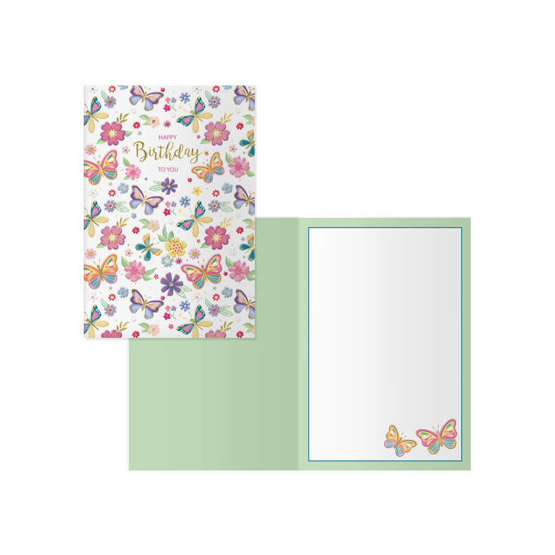Dohe Pack de 6 Tarjetas de Felicitacion de Cumpleaños