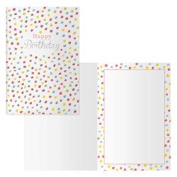 Dohe Pack de 6 Tarjetas de Felicitacion de Cumpleaños