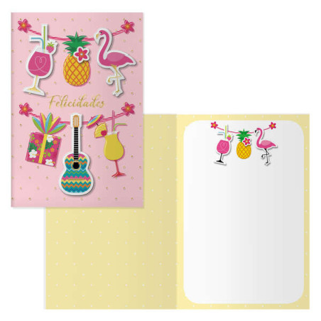 Dohe Pack de 6 Tarjetas de Felicitacion de Cumpleaños