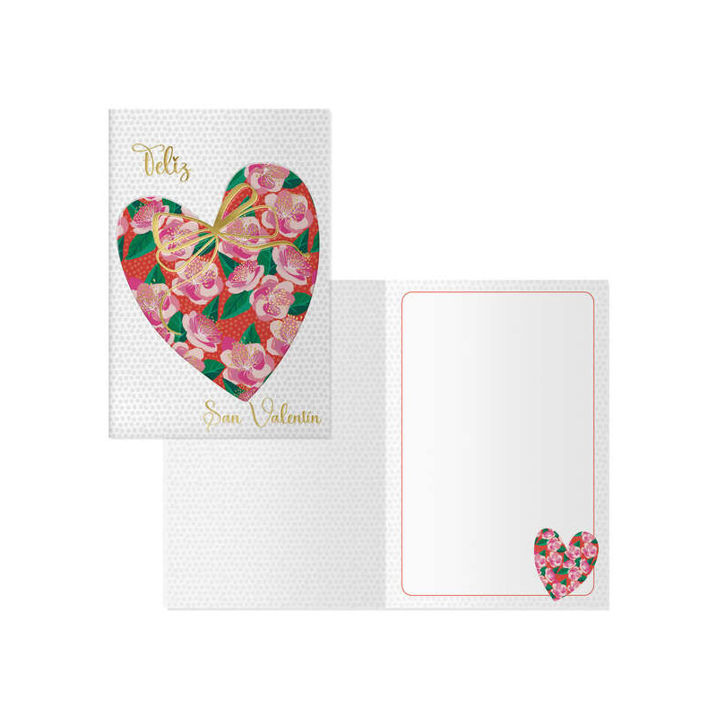 Dohe Pack de 6 Tarjetas de Felicitacion de San Valentin
