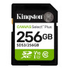 Kingston Tarjeta SDXC 256GB UHS-I Clase 10 150MB/s Canvas Select Plus