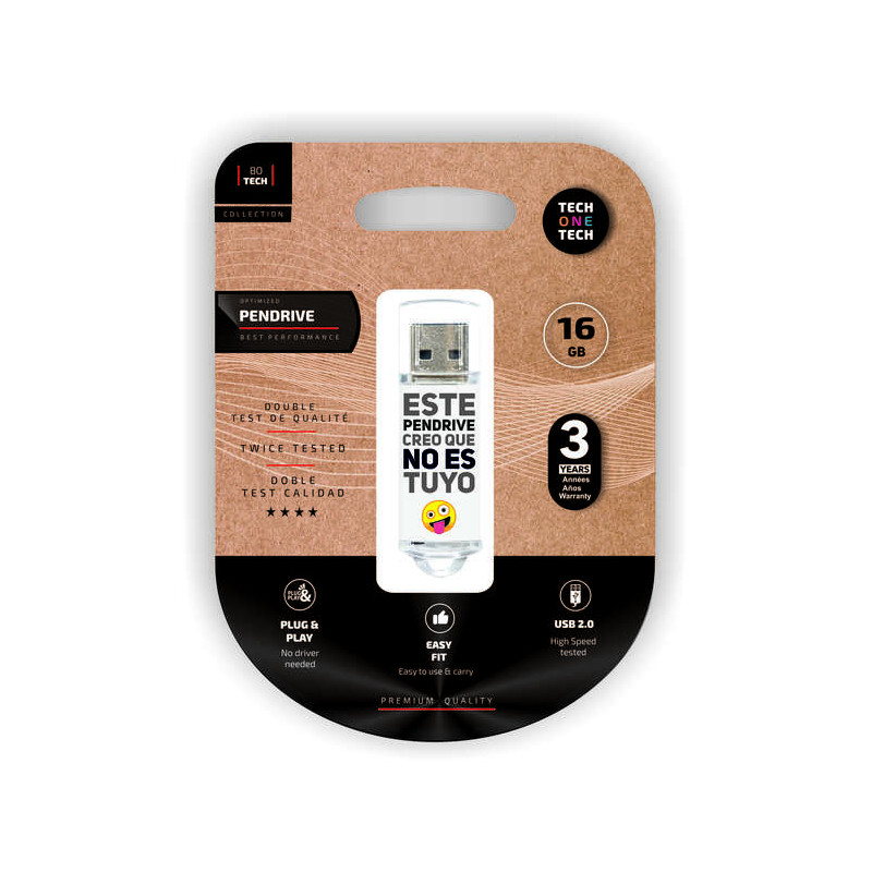 TechOneTech Memoria USB 2.0 16GB (Pendrive)