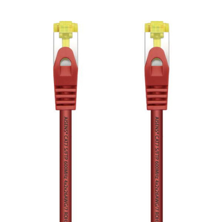 Aisens Cable de Red Latiguillo RJ45 LSZH Cat.7 600 MHz S/FTP PIMF AWG26 0470