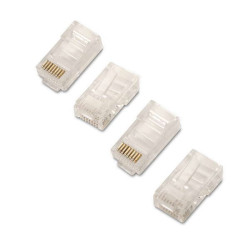 Aisens Pack de 10 Conectores RJ45 8 Hilos Cat.6 AWG24