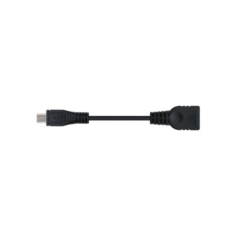 Nanocable Cable Micro USB 2.0 OTG Macho a USB-A Hembra 15cm