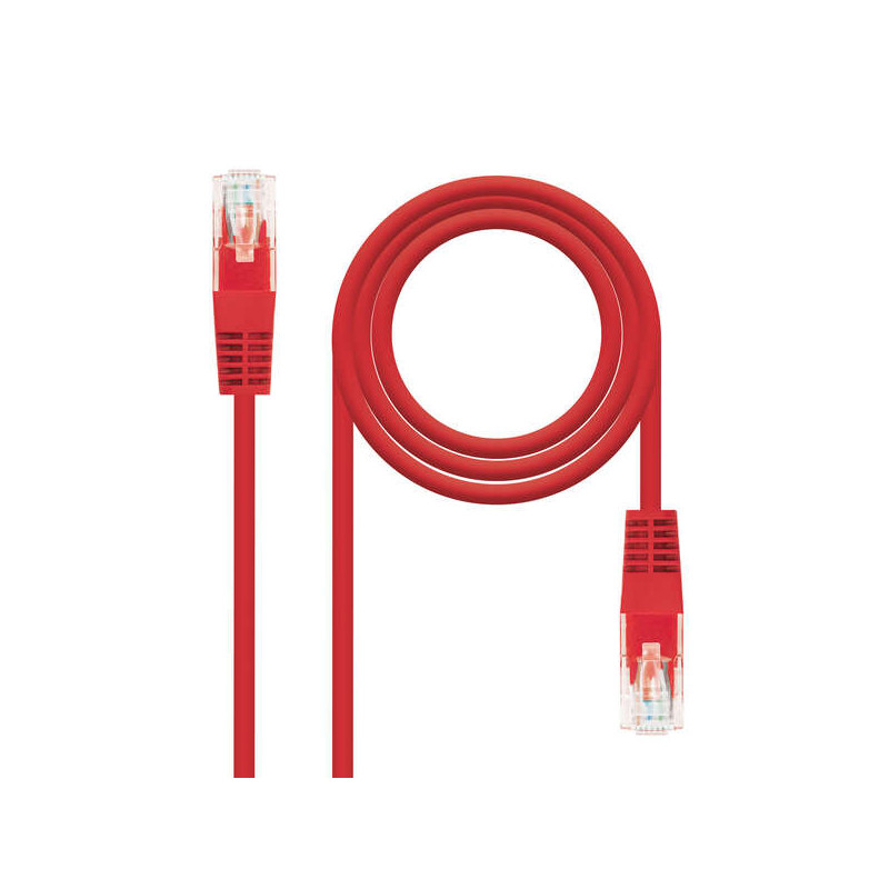 Nanocable Cable de Red Latiguillo RJ45 Cat.6 UTP AWG24 0.50m
