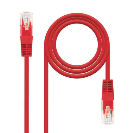 Nanocable Cable de Red Latiguillo RJ45 Cat.6 UTP AWG24 0.50m