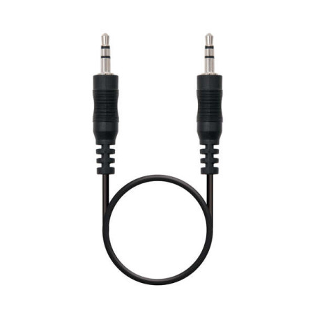 Nanocable Cable Audio Estereo Jack 3.5mm Macho a Jack 3.5mm Macho 1.50m