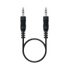 Nanocable Cable Audio Estereo Jack 3.5mm Macho a Jack 3.5mm Macho 1.50m