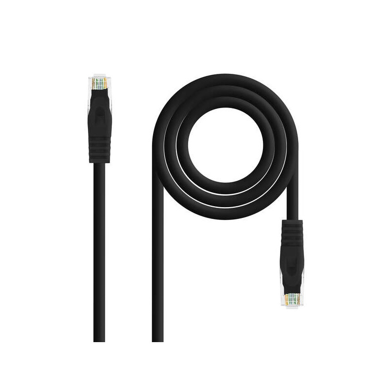 Nanocable Cable Red Latiguillo LSZH Cat.6A UTP AWG24 25cm