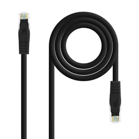 Nanocable Cable Red Latiguillo LSZH Cat.6A UTP AWG24 25cm