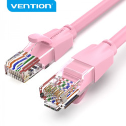 Vention Cable de Red RJ45 UTP Cat.6 Rosa
