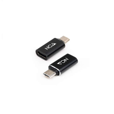 Nanocable Adaptador Micro USB/M A USB-C/H