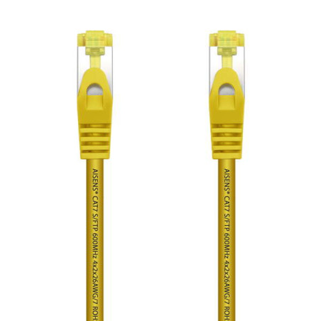 Aisens Cable de Red Latiguillo RJ45 LSZH Cat.7 600 MHz S/FTP PIMF AWG26 0473