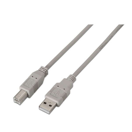Aisens Cable USB 2.0 Impresora Beige 0004