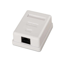 Aisens Roseta de Superficie RJ45 Cat.6 UTP 1 Toma
