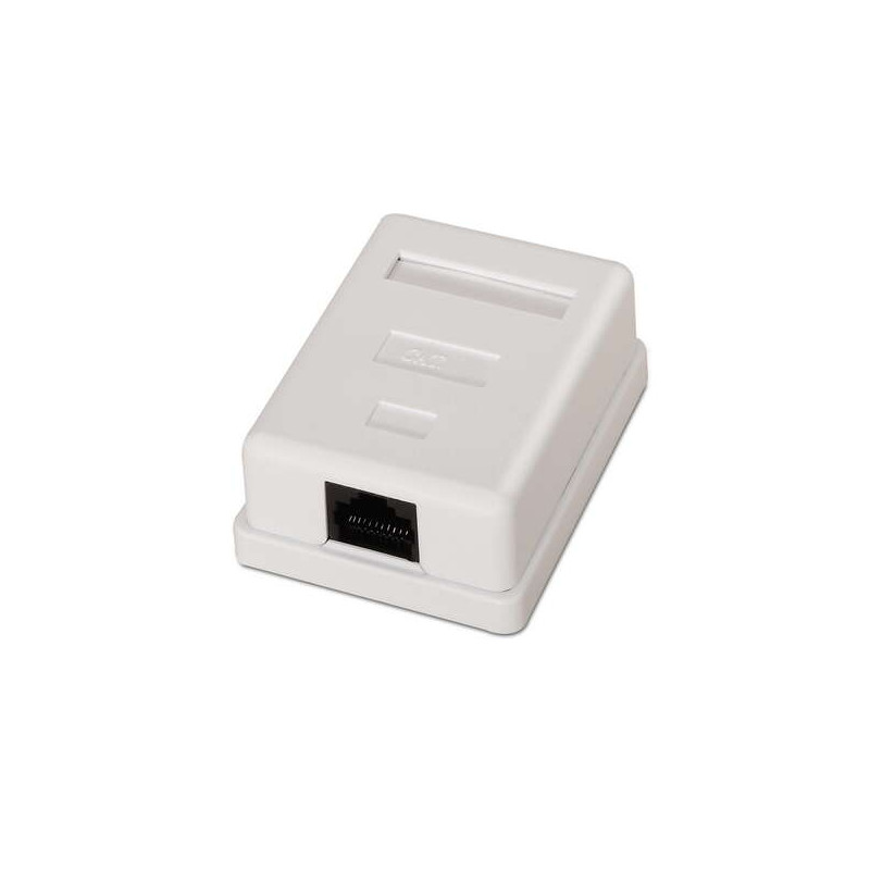 Aisens Roseta de Superficie RJ45 Cat.6 UTP 1 Toma
