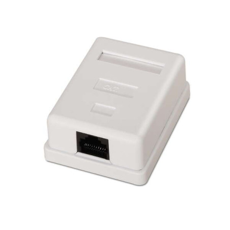 Aisens Roseta de Superficie RJ45 Cat.6 UTP 1 Toma