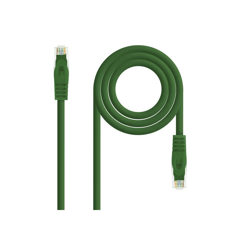 Nanocable Cable de Red Latiguillo RJ45 LSZH Cat.6a UTP AWG24 0.50m