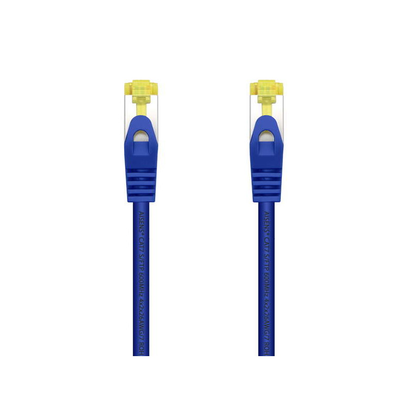 Aisens Cable de Red Latiguillo RJ45 LSZH Cat.7 600 MHz S/FTP PIMF AWG26 0478